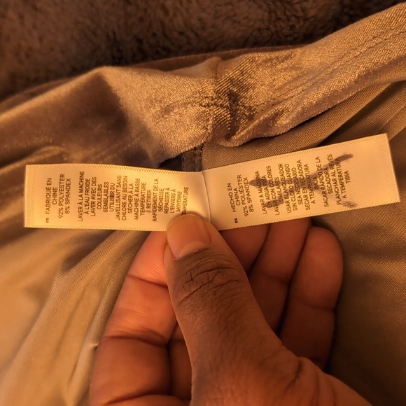 Joe Fresh| NWT Silver Velour Bikini Strap Tank Top Polyester Blend - Picture 12 of 13